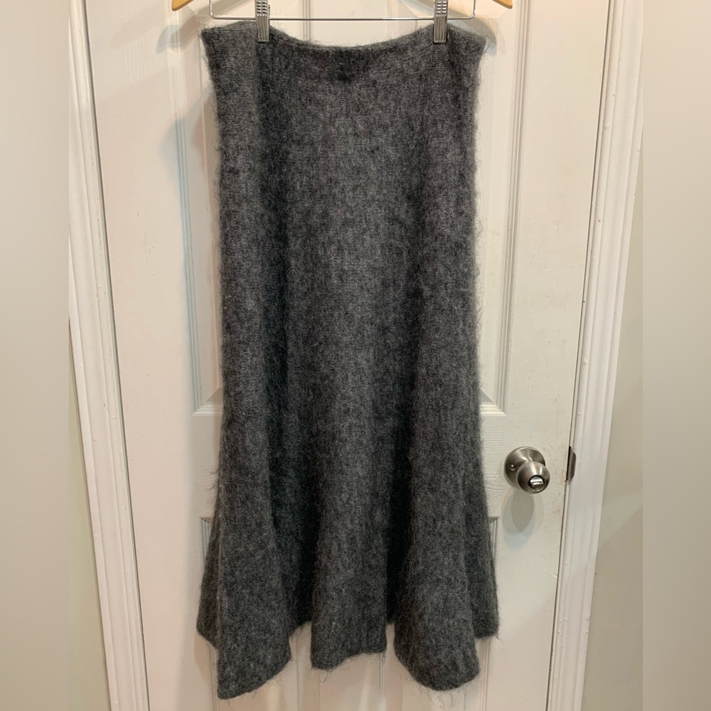 Mohair and Wool Blend skirt M